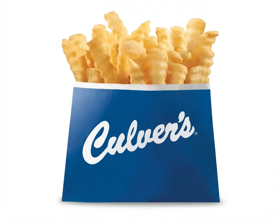 Culver's crispy chicken sandwich with lettuce and tomato